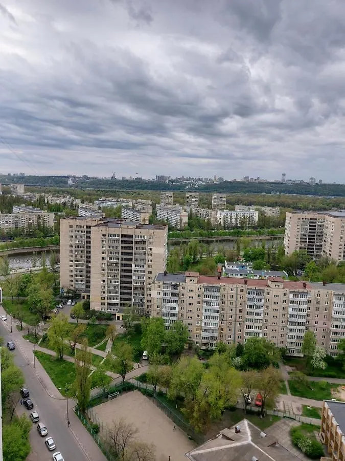 Видовая студия на 22 этаже рядом с м Левобережная Киев